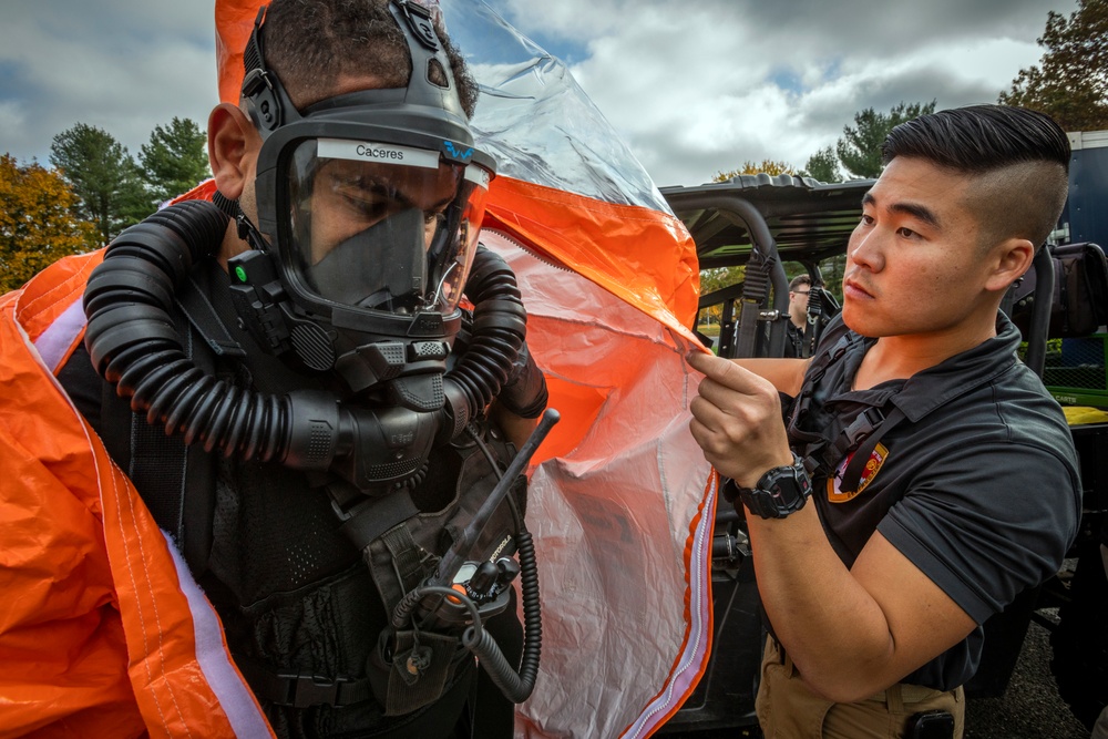 21st WMD-CST training proficiency evaluation