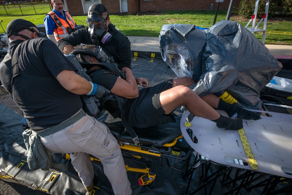 21st WMD-CST training proficiency evaluation