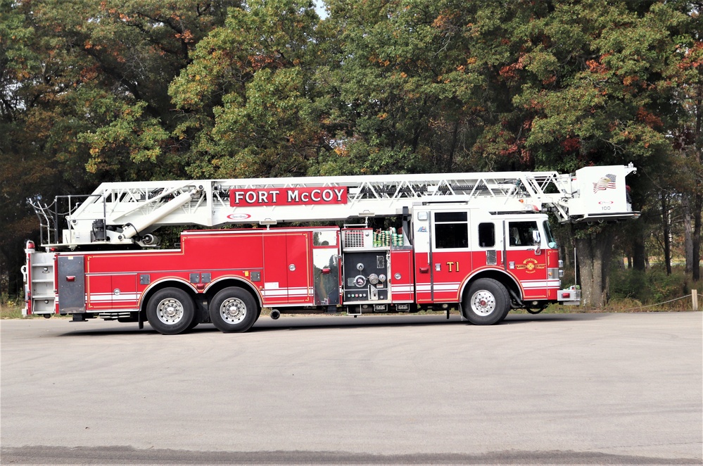 Fort McCoy Directorate of Emergency Services Fire Department operations