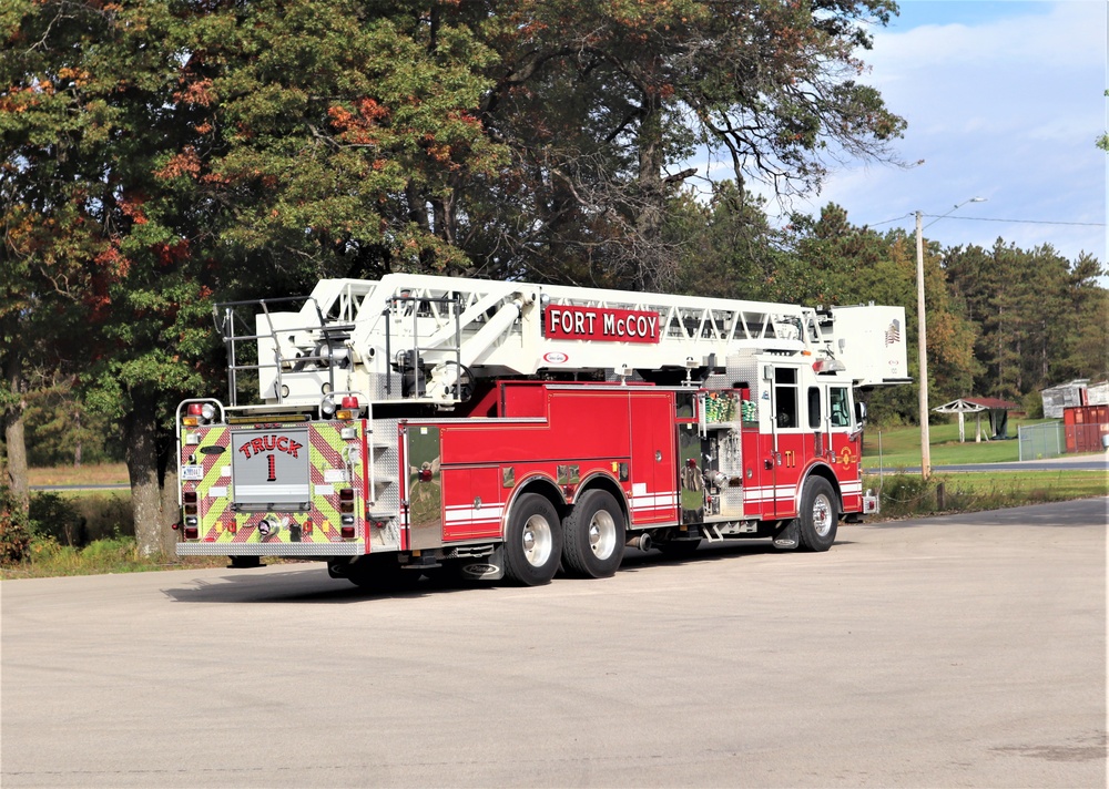 Fort McCoy Directorate of Emergency Services Fire Department operations