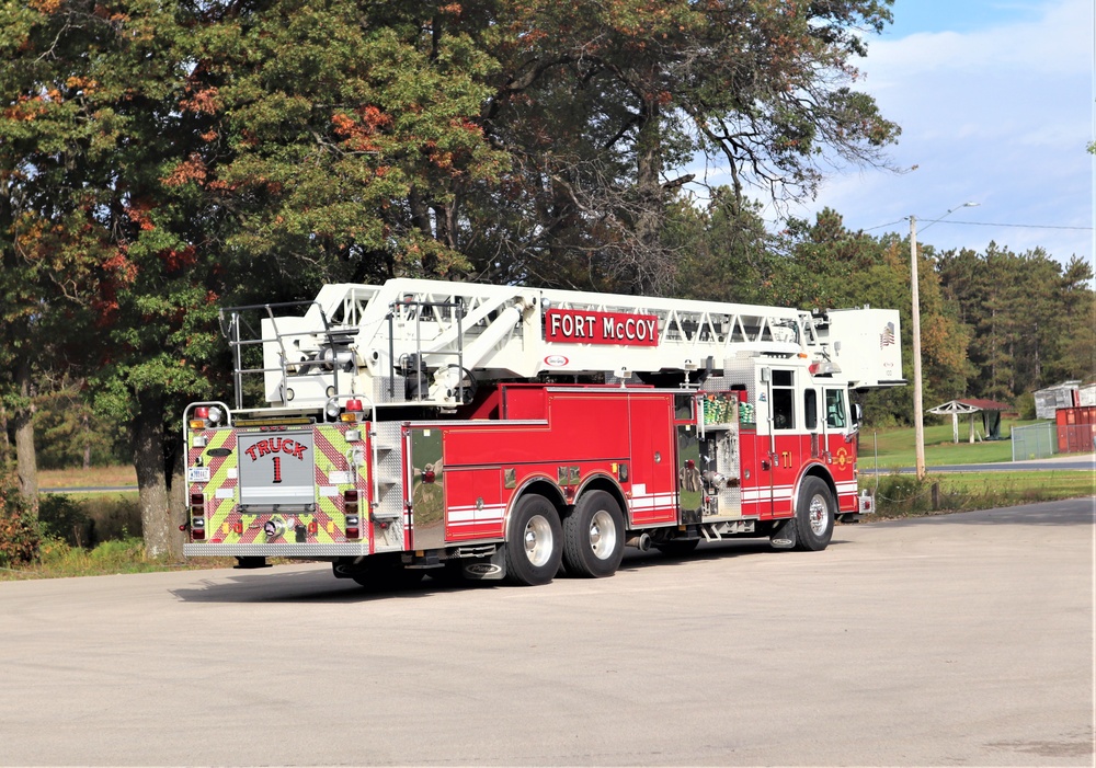 Fort McCoy Directorate of Emergency Services Fire Department operations