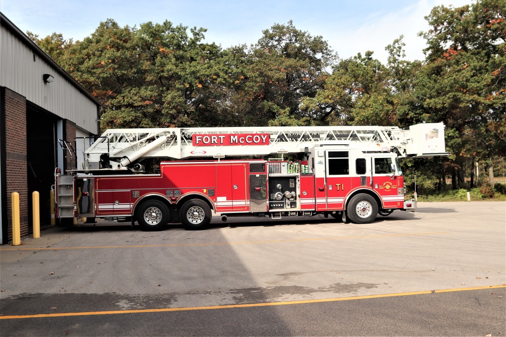 Fort McCoy Directorate of Emergency Services Fire Department operations