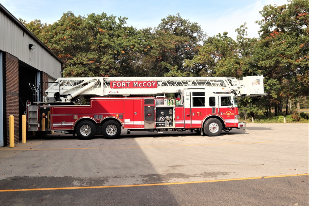 Fort McCoy Directorate of Emergency Services Fire Department operations