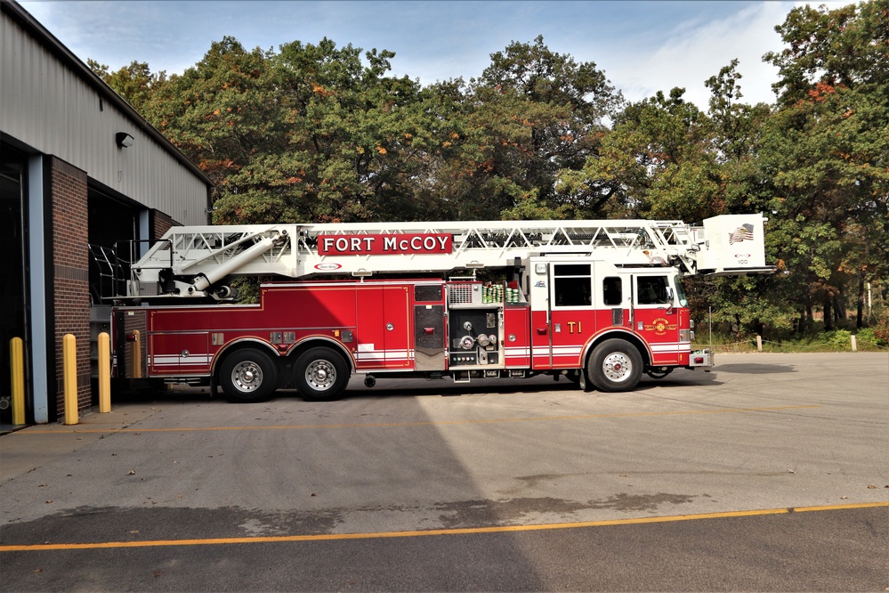 Fort McCoy Directorate of Emergency Services Fire Department operations