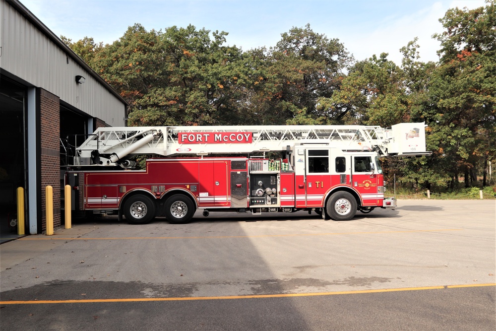 Fort McCoy Directorate of Emergency Services Fire Department operations