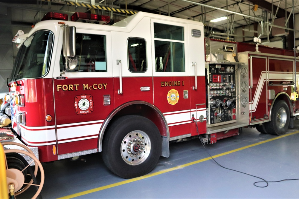 Fort McCoy Directorate of Emergency Services Fire Department operations