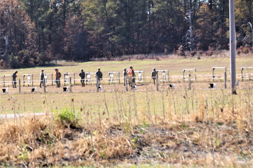 October 2022 training operations at Fort McCoy