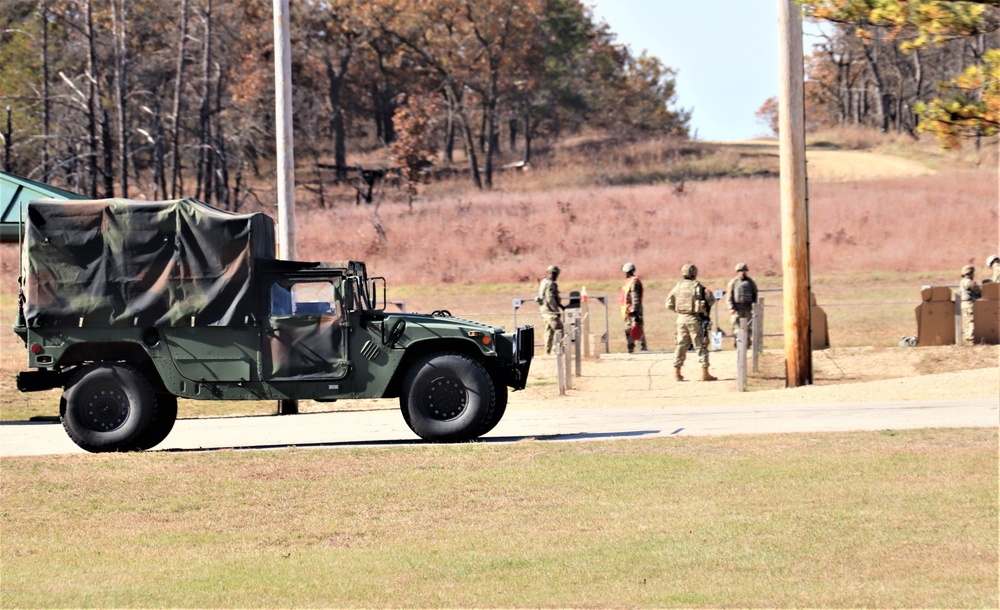 October 2022 training operations at Fort McCoy