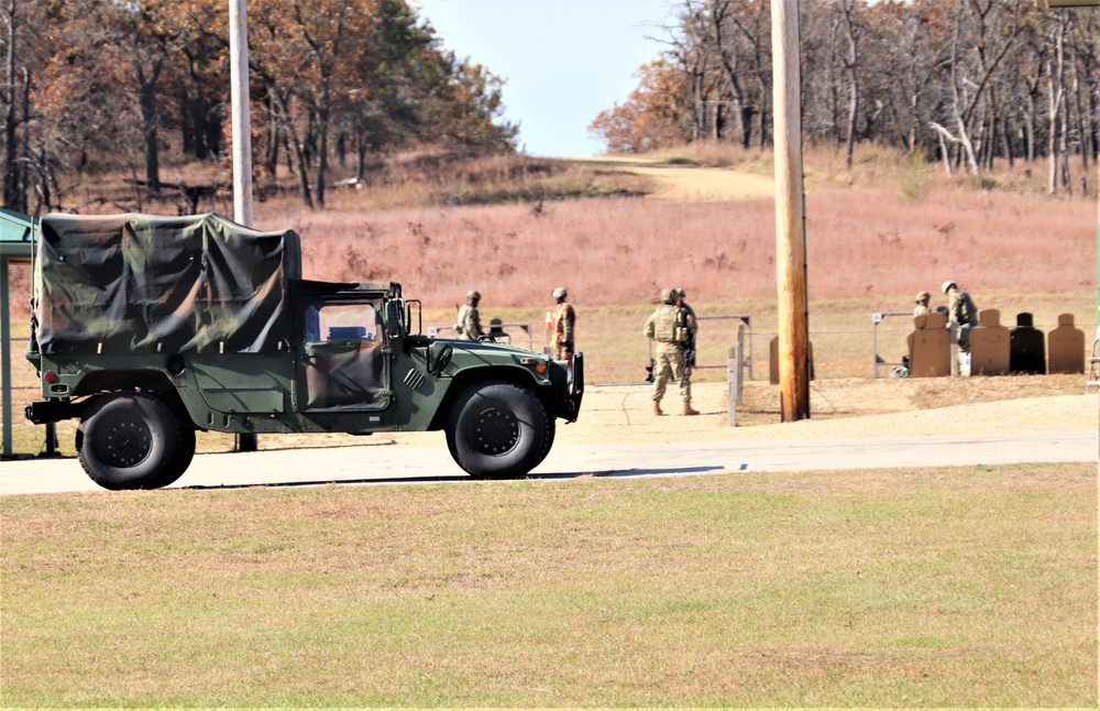 October 2022 training operations at Fort McCoy