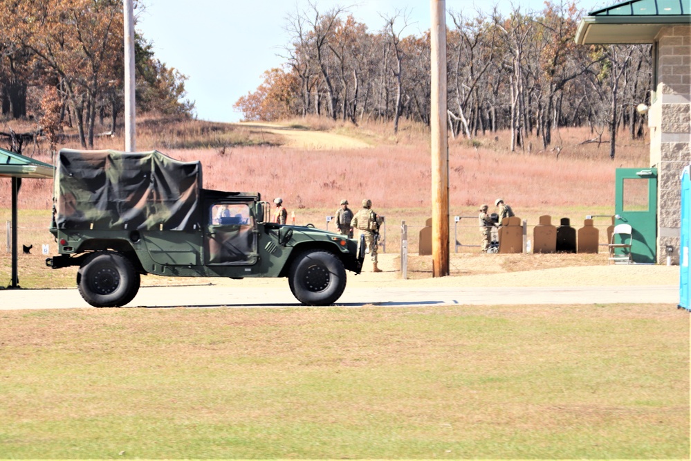 October 2022 training operations at Fort McCoy