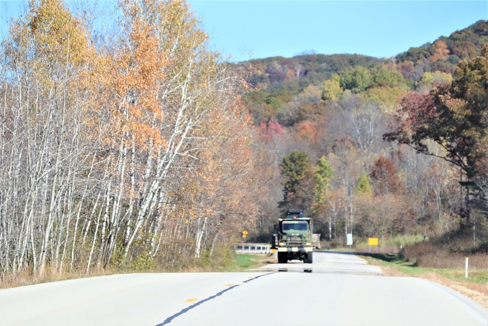 October 2022 training operations at Fort McCoy