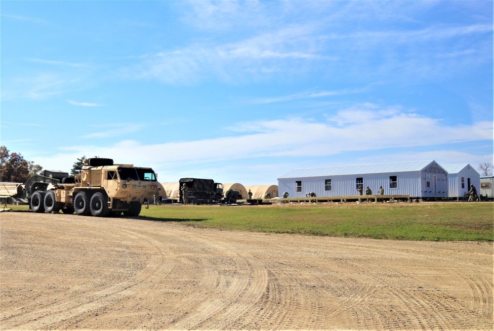 October 2022 training operations at Fort McCoy