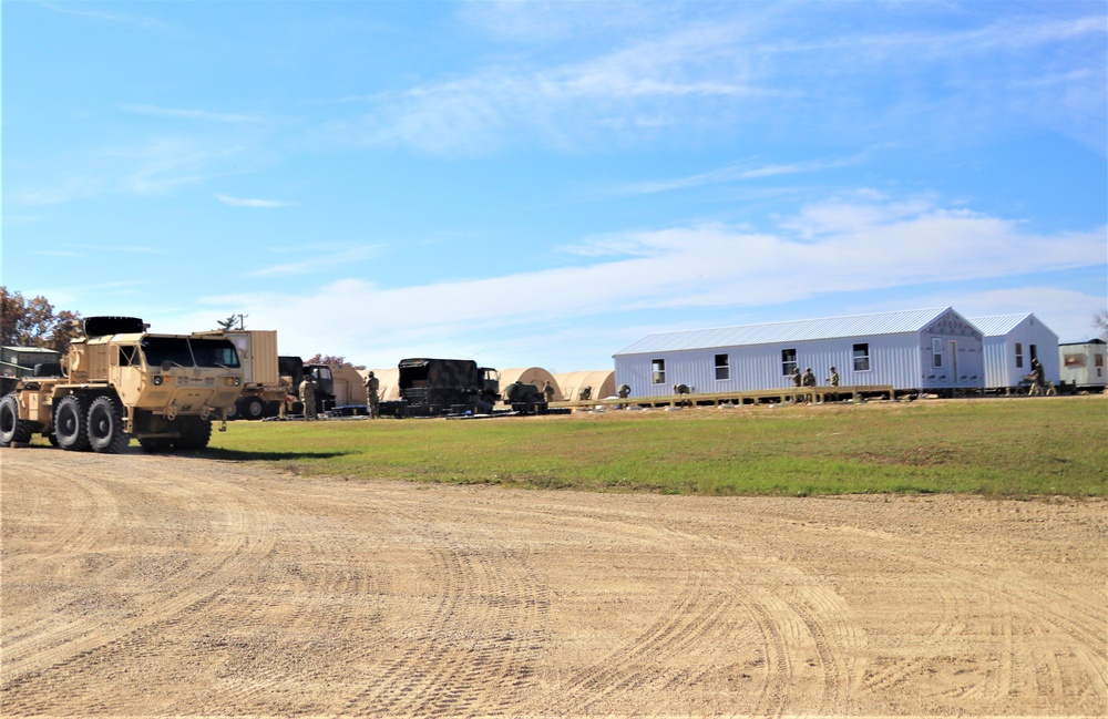 October 2022 training operations at Fort McCoy