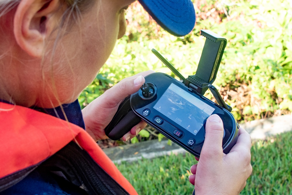 USCG Flies Drone to Assess Possible Pollution Targets from Hurricane Ian