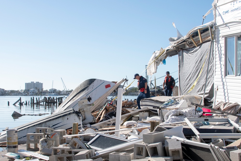 USCG Assesses Potential Pollution Threats After Hurricane Ian