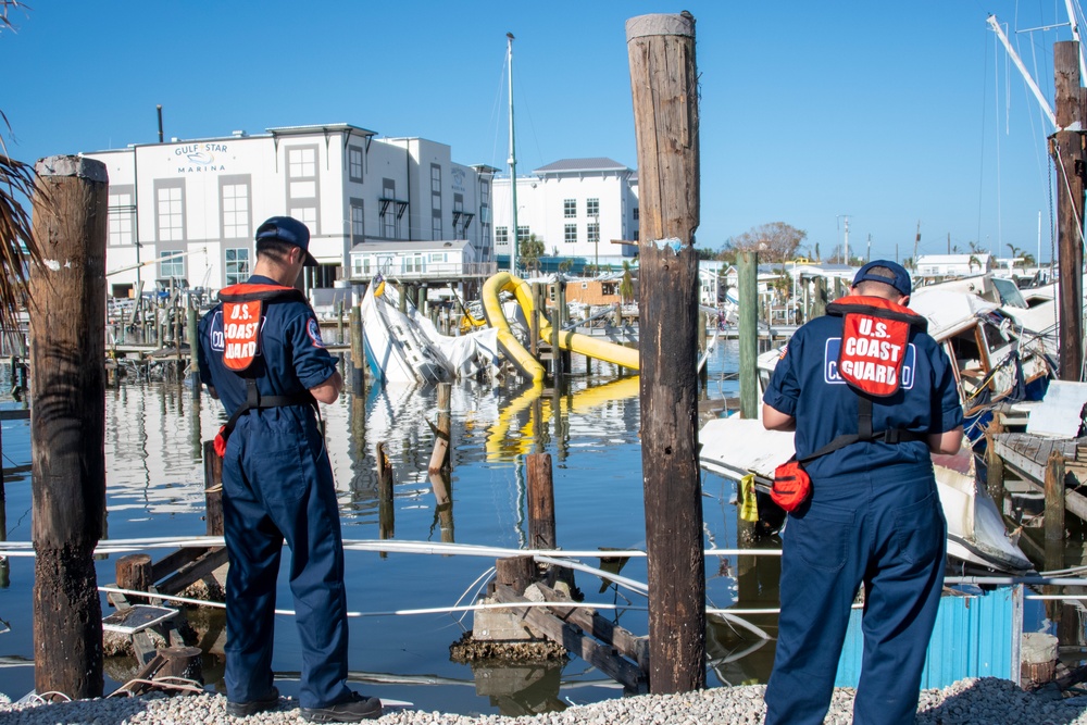 USCG Assesses Potential Pollution Threats After Hurricane Ian