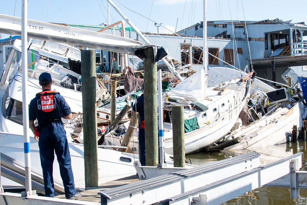 USCG Assesses Potential Pollution Threats After Hurricane Ian