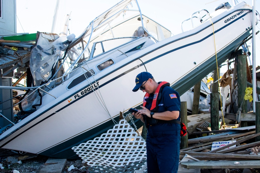 USCG Assesses Potential Pollution Threats After Hurricane Ian