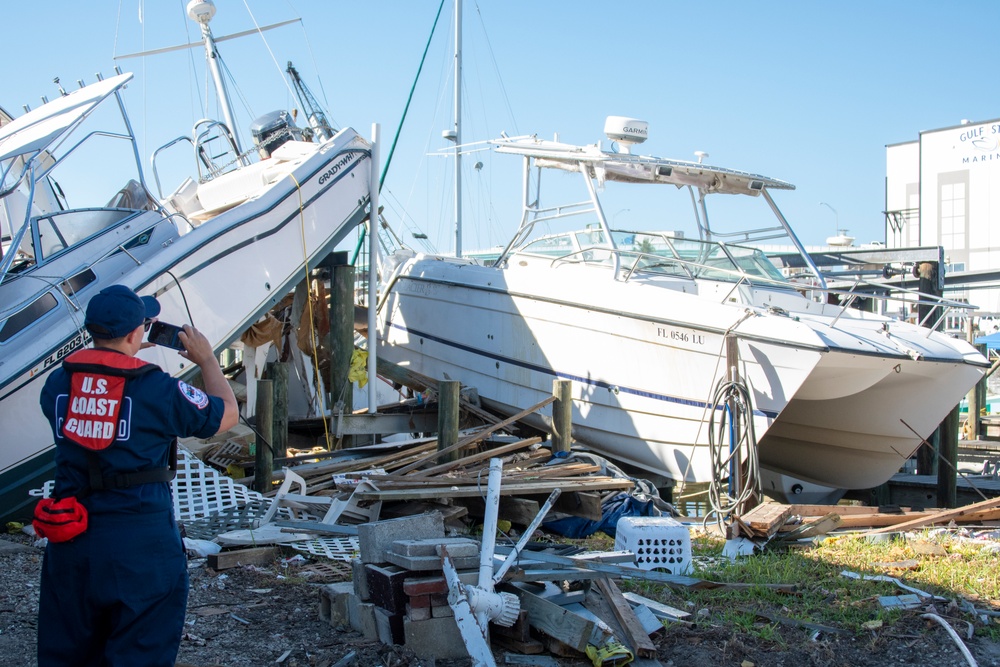 USCG Assesses Potential Pollution Threats After Hurricane Ian