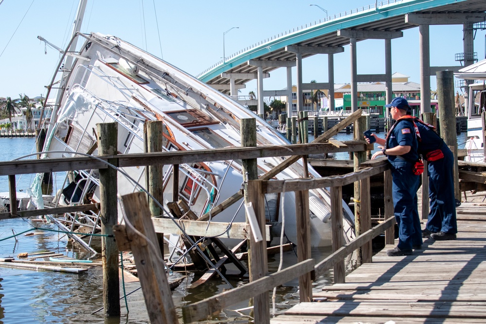 USCG Assesses Potential Pollution Threats After Hurricane Ian