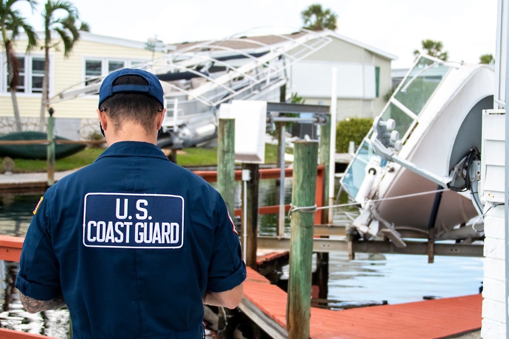 USCG Assesses Potential Pollution Threats After Hurricane Ian