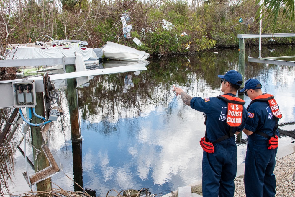 USCG Assesses Potential Pollution Threats After Hurricane Ian