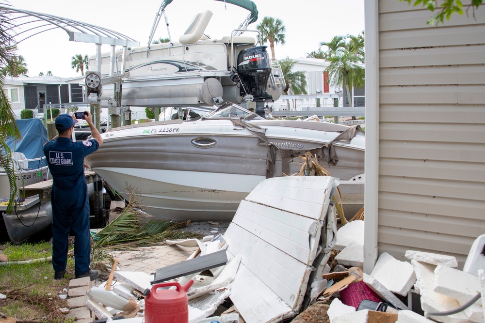 USCG Assesses Potential Pollution Threats After Hurricane Ian