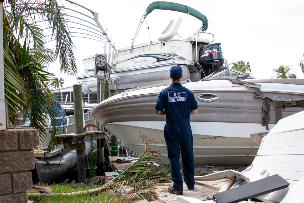 USCG Assesses Potential Pollution Threats After Hurricane Ian