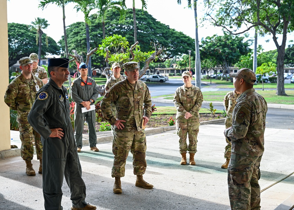 11th Air Force Commander visits 15th Wing