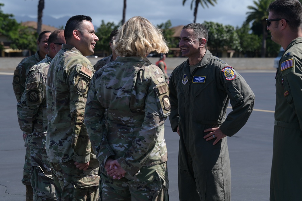 11th Air Force Commander visits 15th Wing