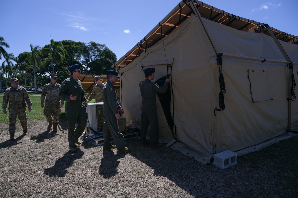 11th Air Force Commander visits 15th Wing