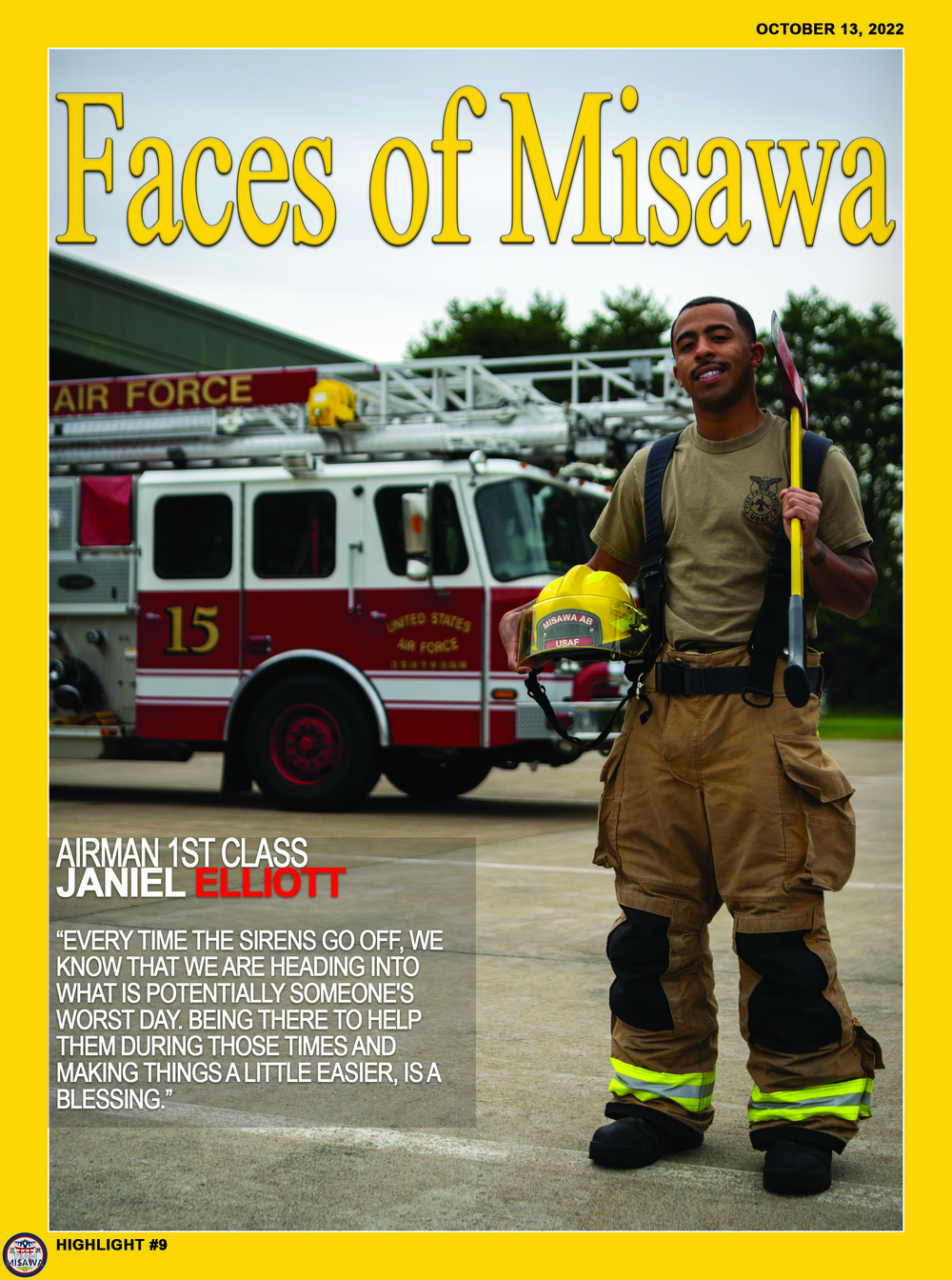 Faces of Misawa: A1C Janiel Elliot