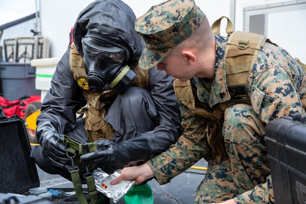 Marine Corps CBIRF participates in Exercise Vista Forge