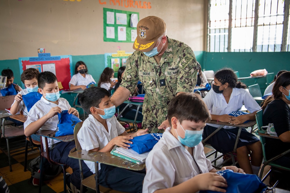 RADM Sasse Visits Sites For CP22 - Honduras