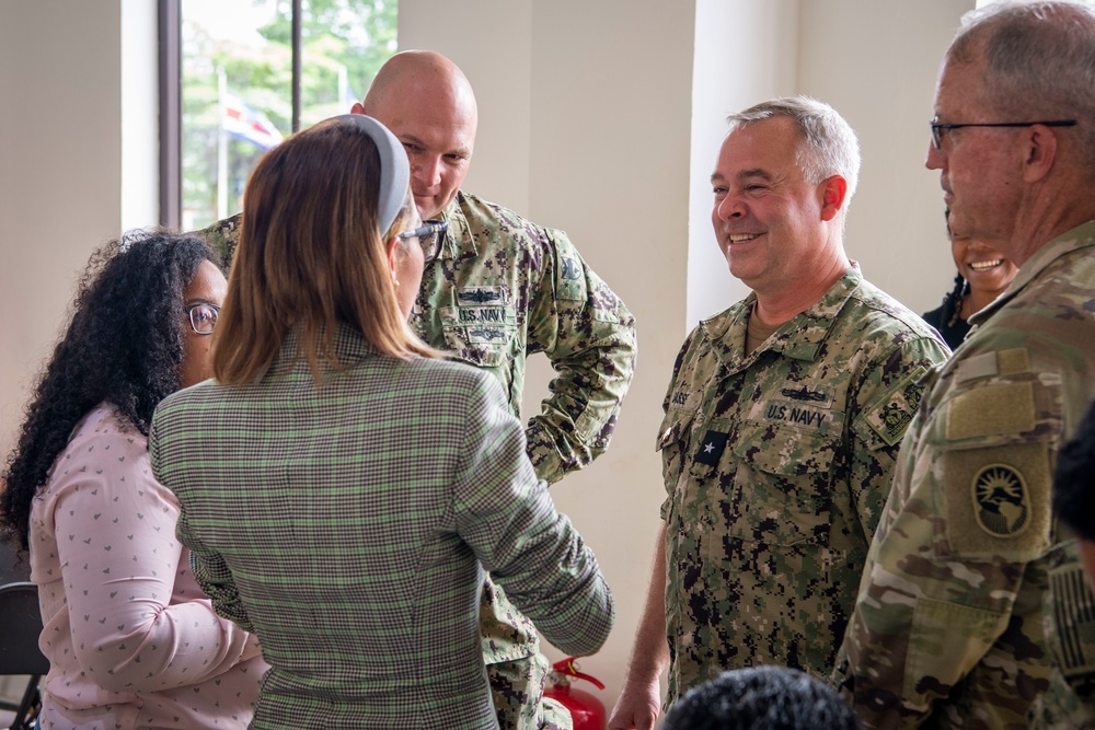 RADM Sasse Visits Sites For CP22 - Honduras