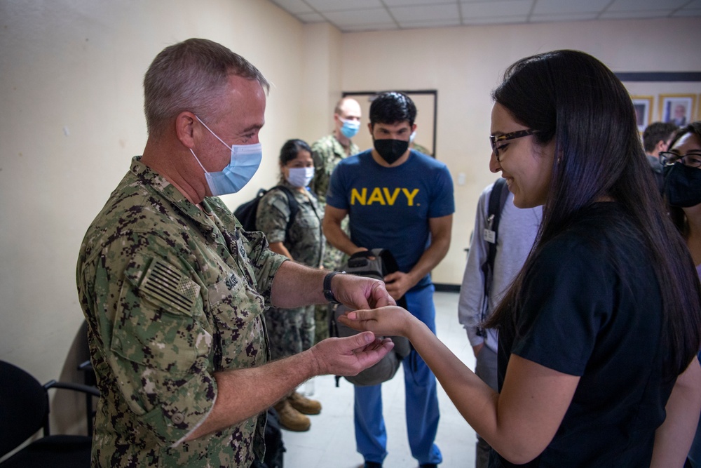 RADM Sasse Visits Sites For CP22 - Honduras