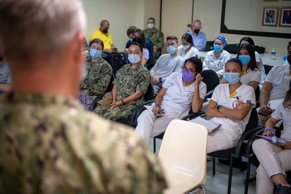 RADM Sasse Visits Sites For CP22 - Honduras