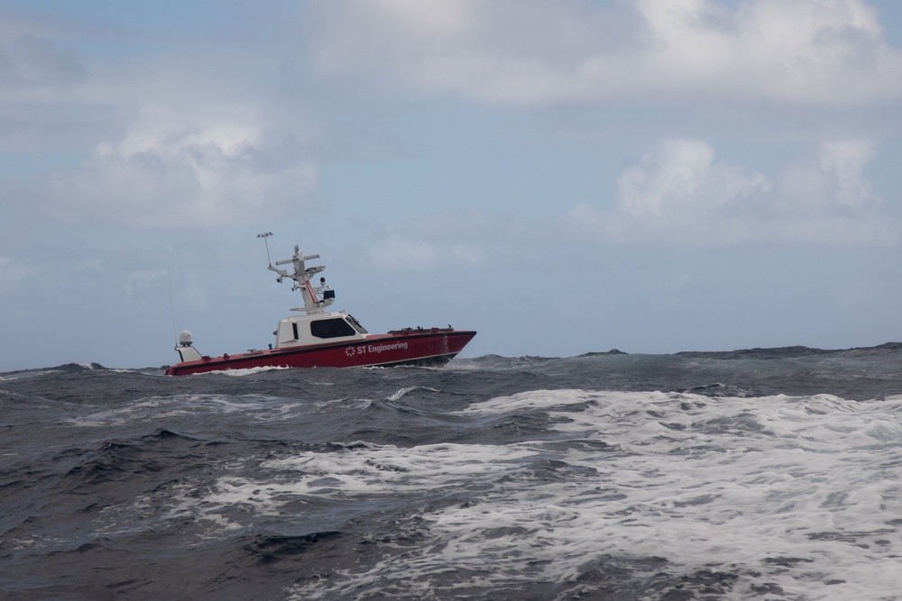 AUTONOMAST - Unmanned Surface Vessel Capabilities Demonstration