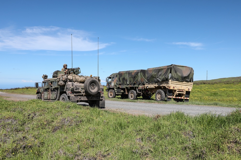8th MP BDE conduct security and escort operations during JPMRC 23