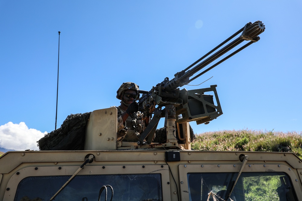 8th MP BDE conduct security and escort duties for 25th ID during JPMRC23
