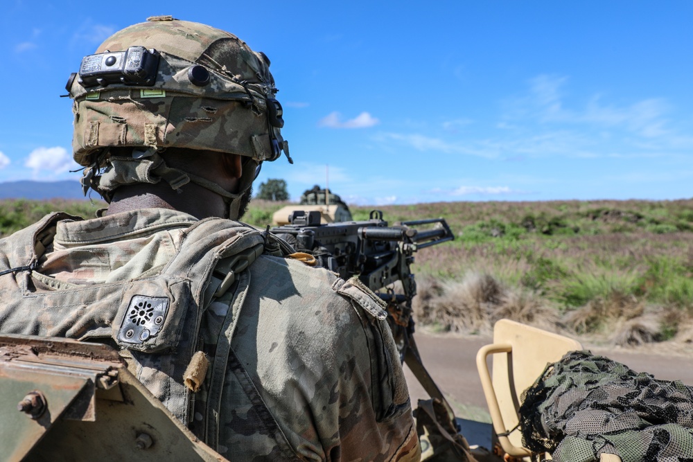 8th MP BDE conduct security and escort duties for 25th ID during JPMRC23