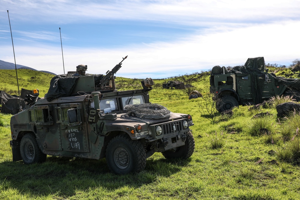 8th MP BDE conduct security and escort duties for 25th ID during JPMRC23