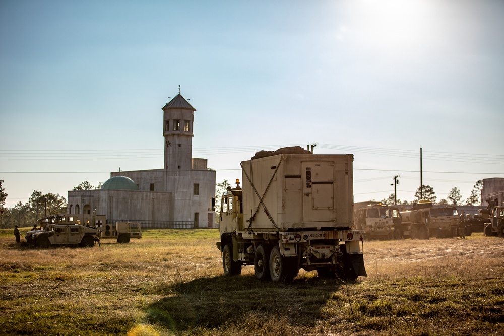 Paratroopers Control Hold of JRTC City