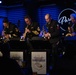 United States Navy Band Commodores perform at Parker Jazz Club in Austin, Texas.