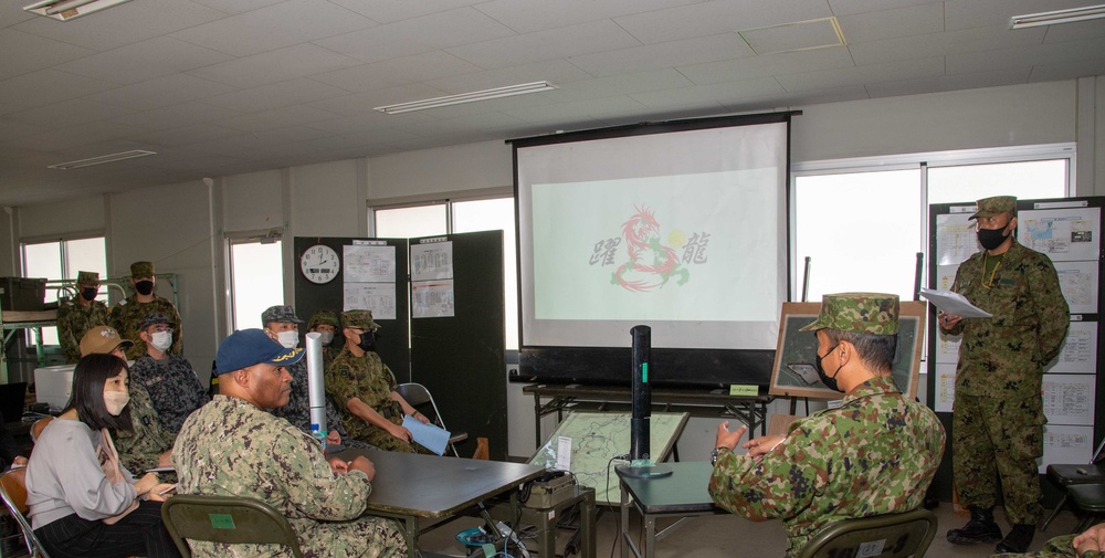 CFAS Visits JGSDF Camp Omura