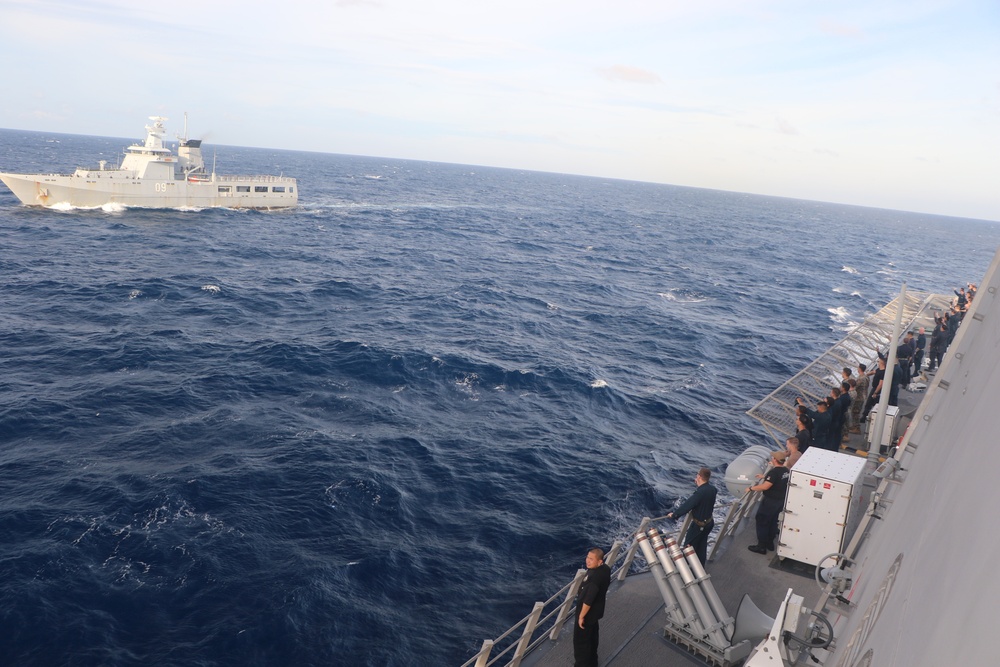 USS Charleston participates in CARAT Brunei 2022