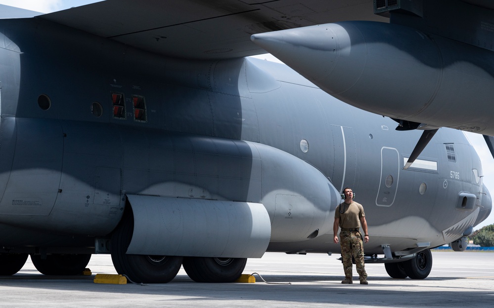 81st ERQS conducts routine flight operations with HOA AOR