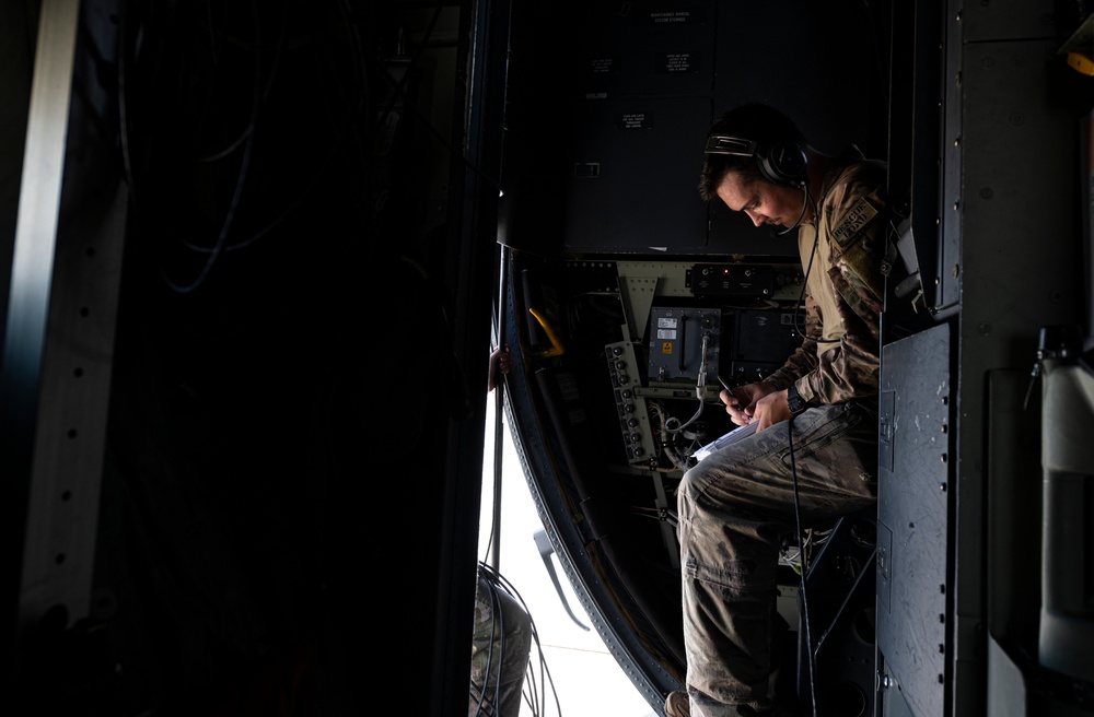 81st ERQS conducts routine flight operations with HOA AOR