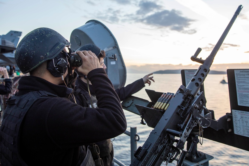 USS George H.W. Bush (CVN 77) Arrives in Split, Croatia