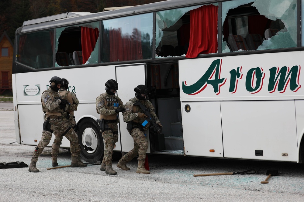 Bosnia-Herzegovina SIPA SUU with 10th Special Forces Group